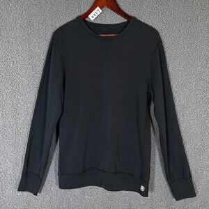 Reigning Champ Terry Cotton Crew Neck Sweatshirt - Men's Size M - Black